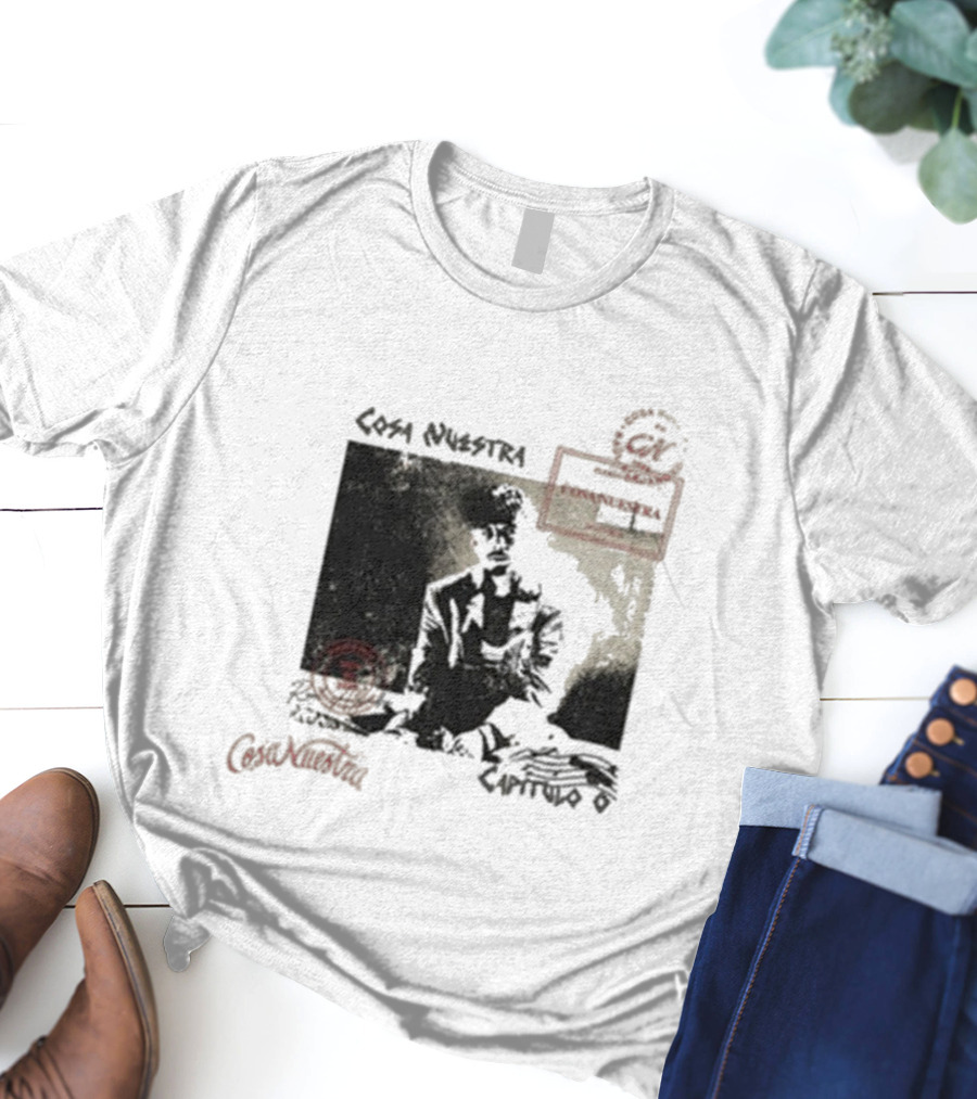 Casa Nostras Estampilla Rauw Alejandro Cola Nucturna T-Shirt