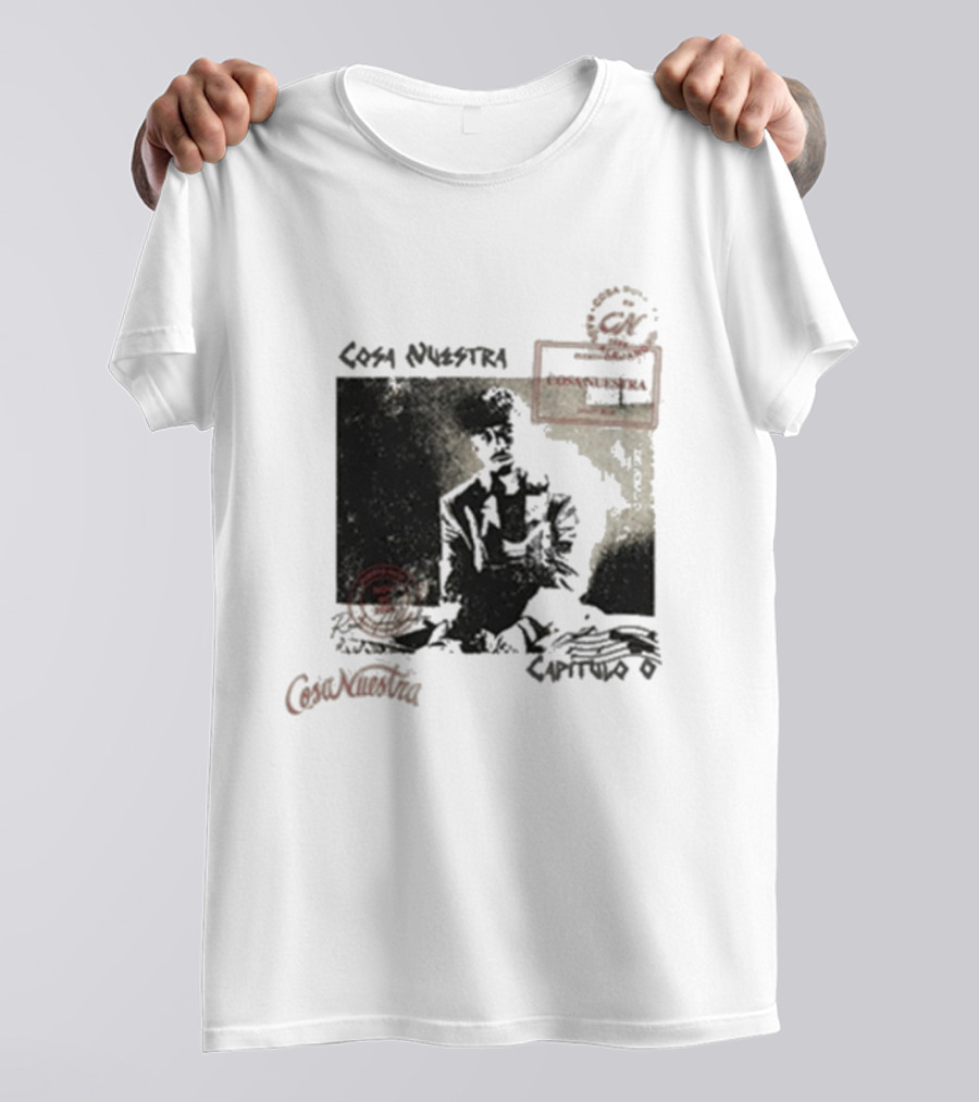 Casa Nostras Estampilla Rauw Alejandro Cola Nucturna T-Shirt