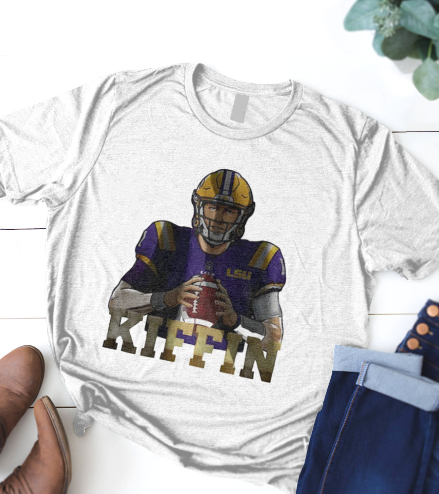 Kiffin Lane Kiffin NCAA LSU Football Captain T-Shirt