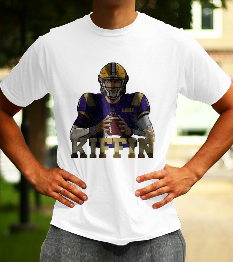 Kiffin Lane Kiffin NCAA LSU Football Captain T-Shirt