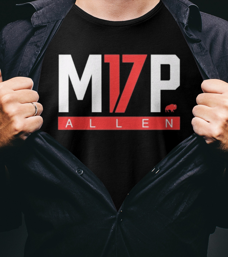 M17P Allen Buffalo Bills 17 T-Shirt