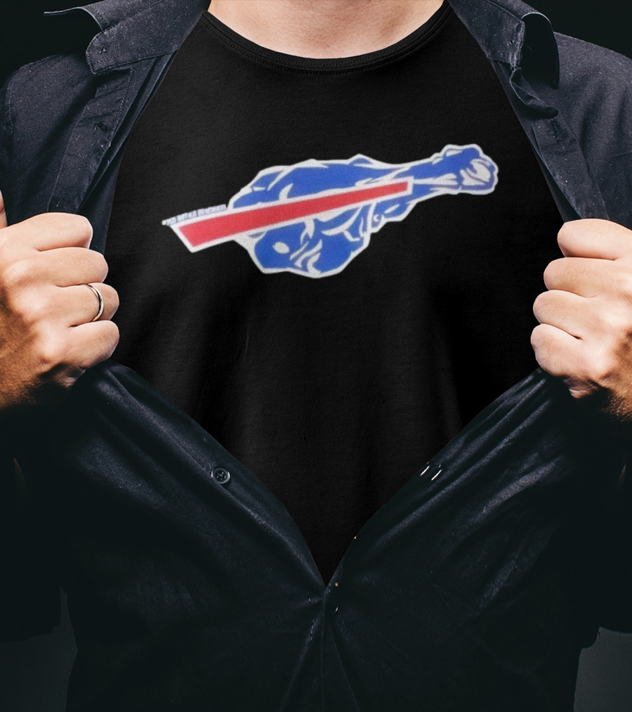 Buffalo Bills Wing It Hamburg Chicken Wing Football Combo T-Shirt