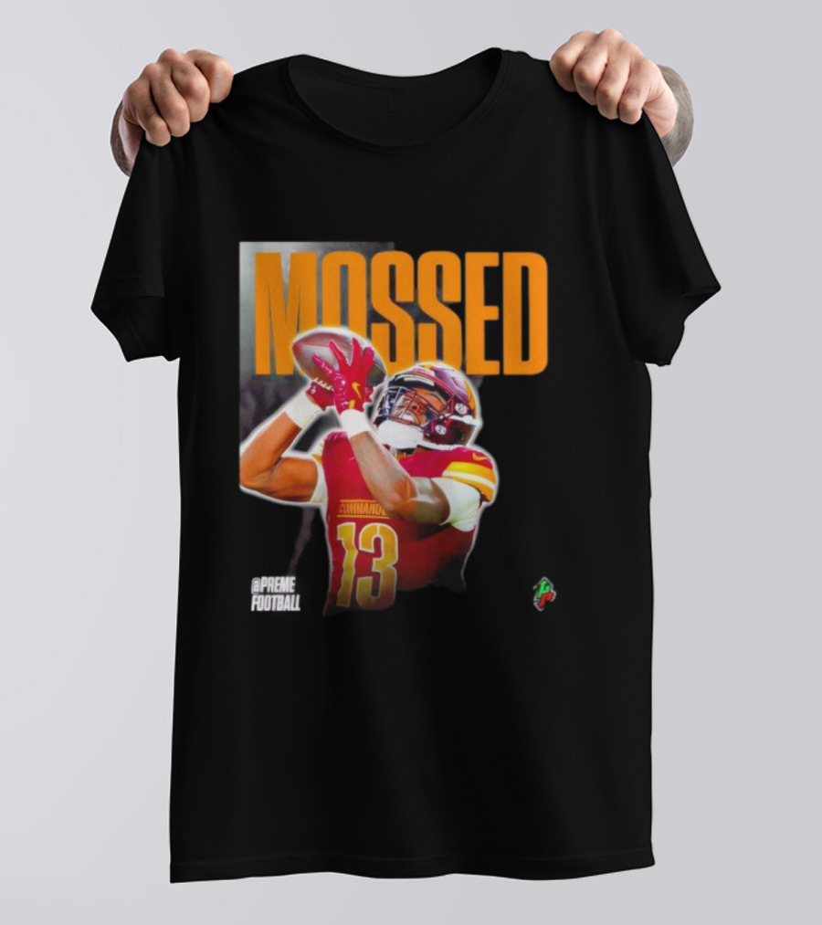 Commanders Treylon Burks 13 Mossed Catch Of The Year Football T-Shirt