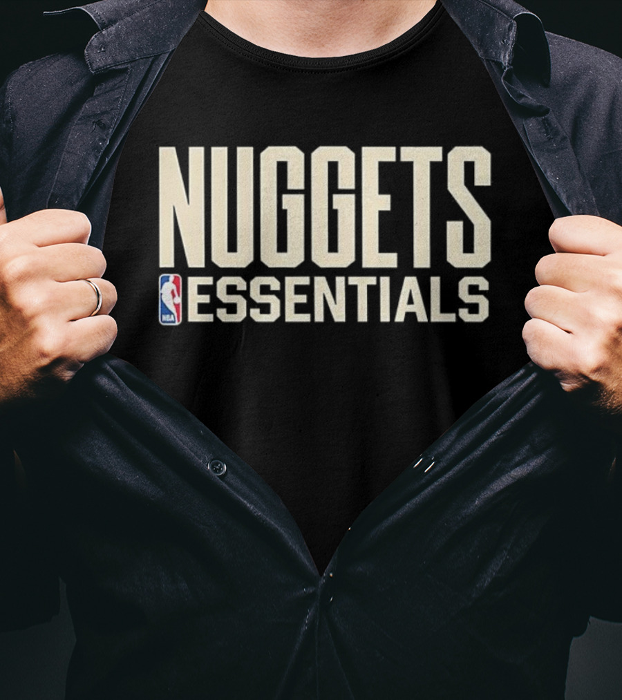 Nuggets Essentials NBA Basketball Fan Apparel Denver Team T-Shirt