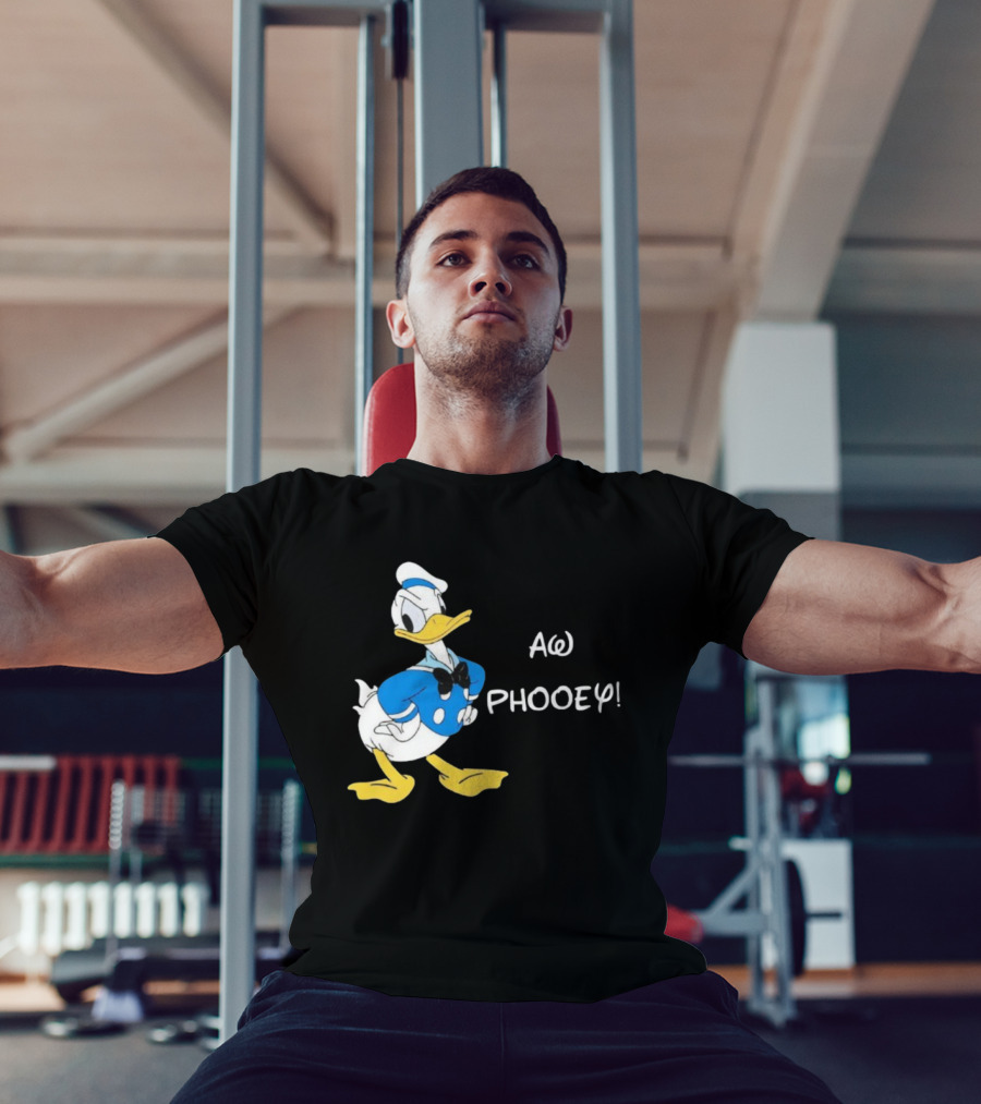 Donald Duck Aw Phooey Comic Pose Expression T-Shirt