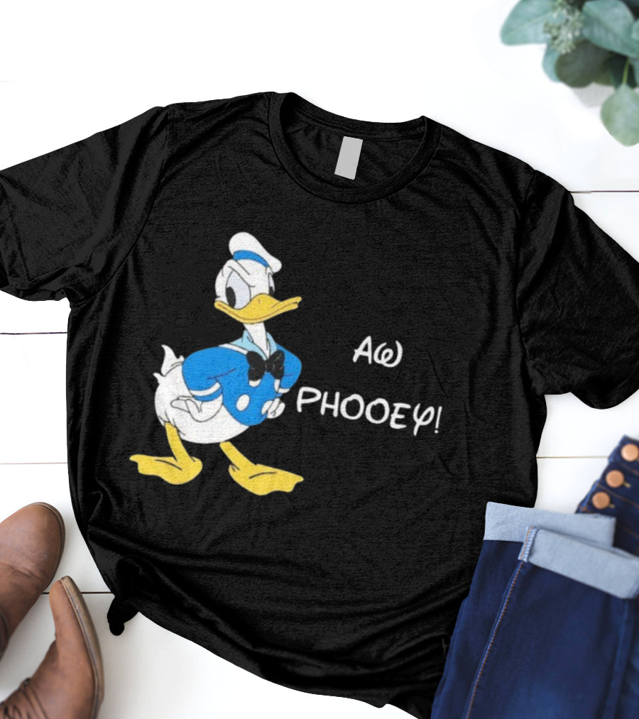 Donald Duck Aw Phooey Comic Pose Expression T-Shirt