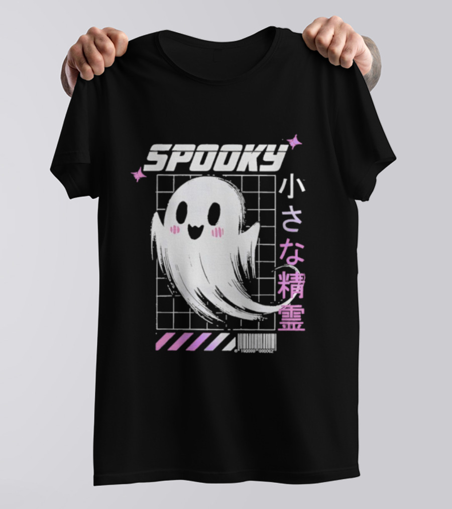 Spooky Ghost Cute Kawaii Spirit T-Shirt
