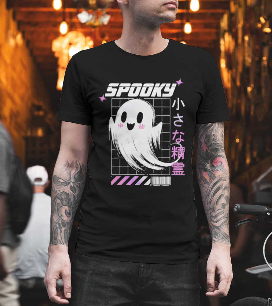 Spooky Ghost Cute Kawaii Spirit T-Shirt