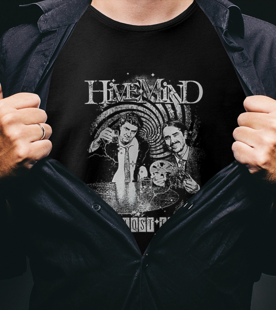 Hivemind Brain Drinking Signals The Lost Files T-Shirt