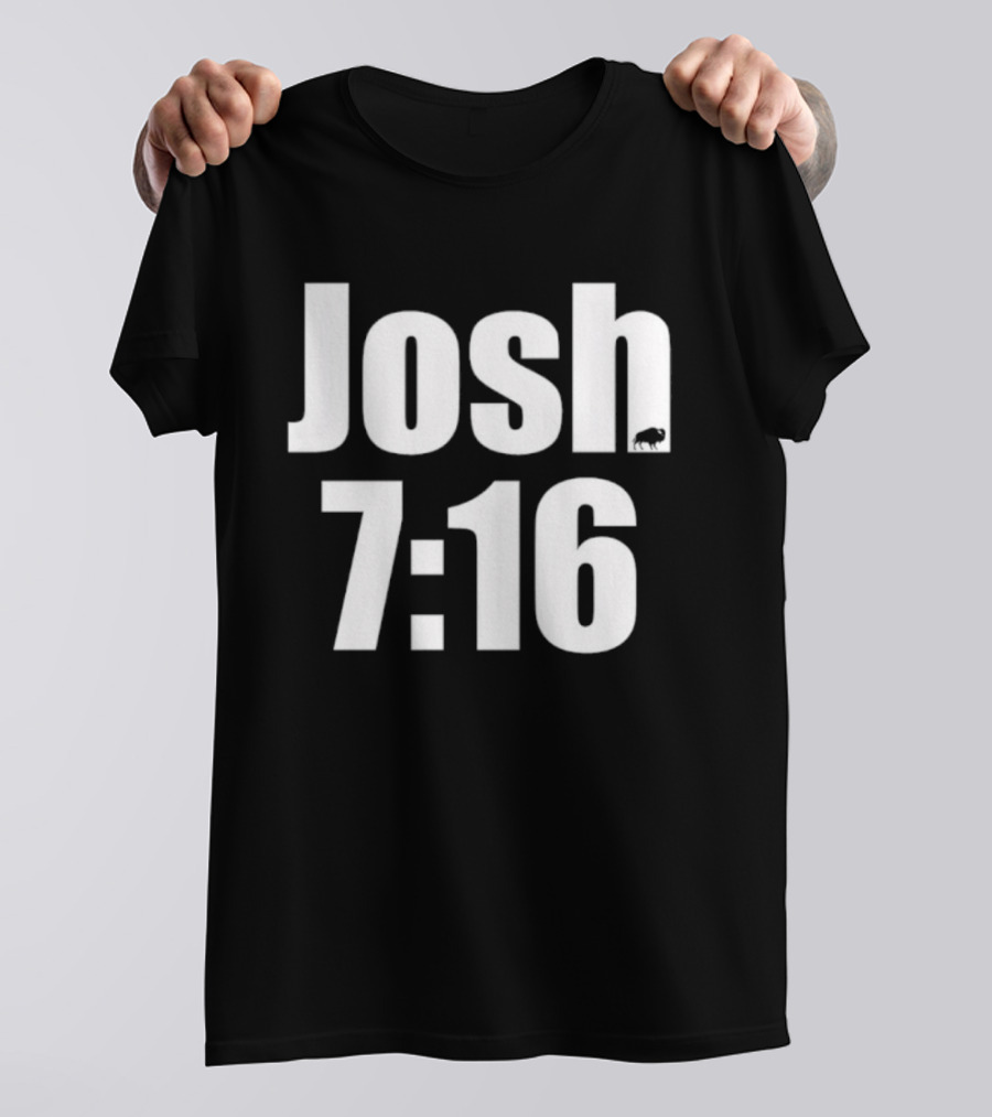 Buffalo Bills Josh 716 Logo T-Shirt