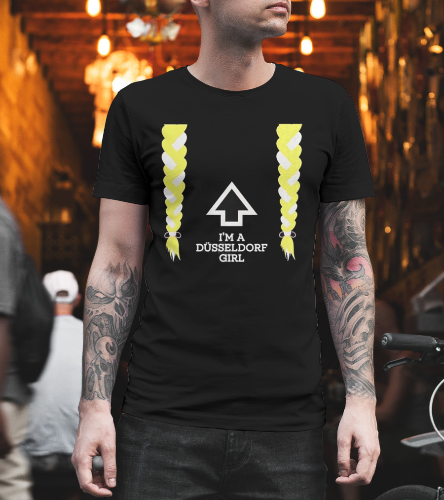 Nick Jonas Christmas Düsseldorf Girl Festive Braids T-Shirt