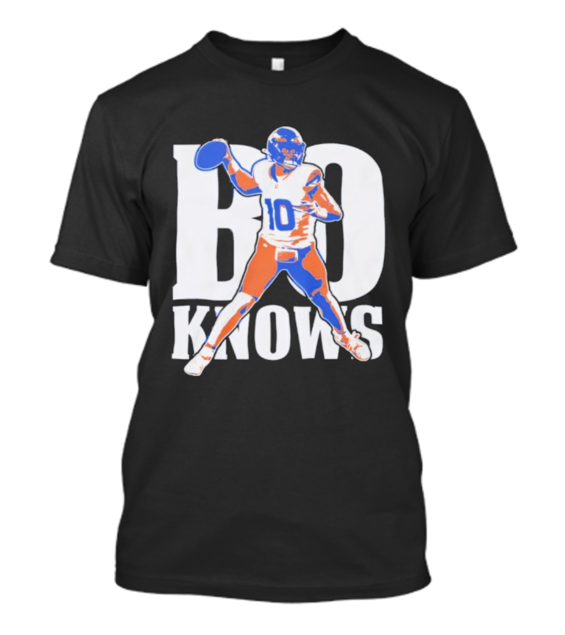 Bo Knows Football Inspired By Bo Nix Denver Broncos T-Shirt