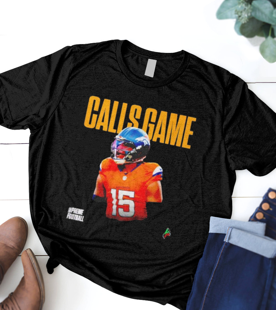Broncos Calls Game 15 Nik Bonitto Football Action T-Shirt