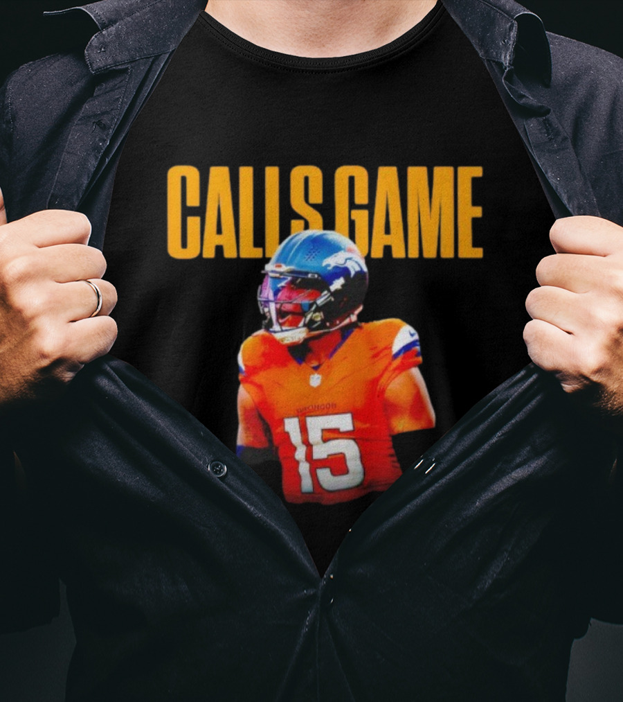 Broncos Calls Game 15 Nik Bonitto Football Action T-Shirt