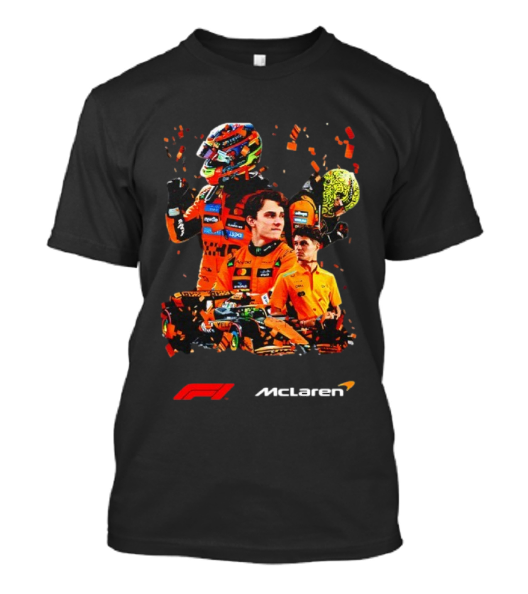 Oscar Piastri McLaren F1 Racing Team Formula One Seventh T-Shirt