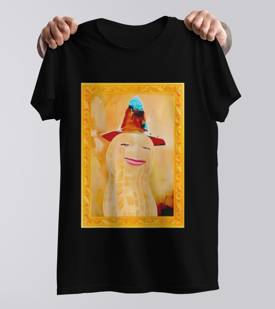 The Burnt Peanut Bungulator Witch Hat Portrait Renaissance T-Shirt