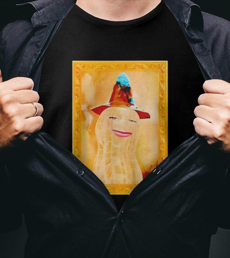 The Burnt Peanut Bungulator Witch Hat Portrait Renaissance T-Shirt
