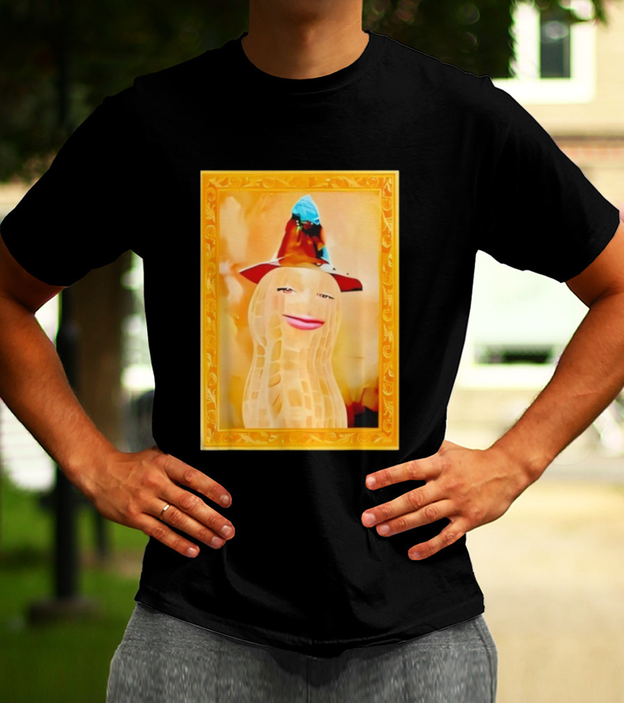The Burnt Peanut Bungulator Witch Hat Portrait Renaissance T-Shirt