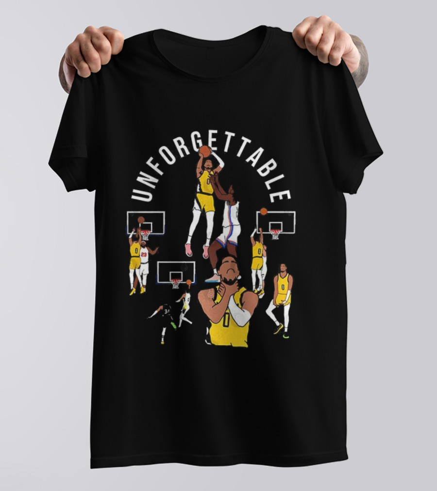 Unforgettable Tyrese Haliburton Basketball Highlight Moments T-Shirt