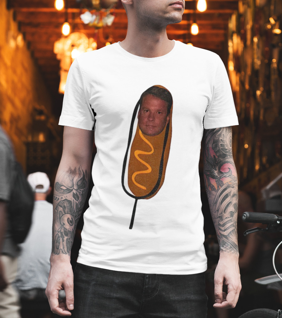 Kiffin Lane Funny Hot Dog LSU Tigers Football Cartoon T-Shirt