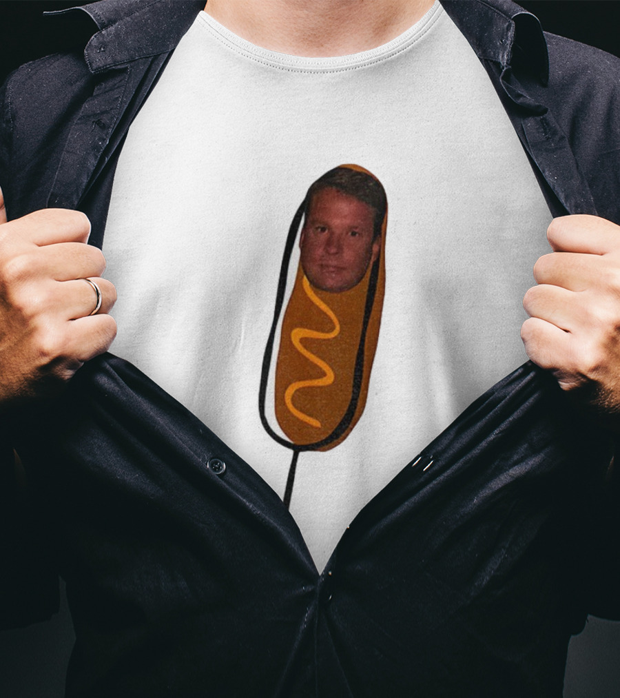 Kiffin Lane Funny Hot Dog LSU Tigers Football Cartoon T-Shirt