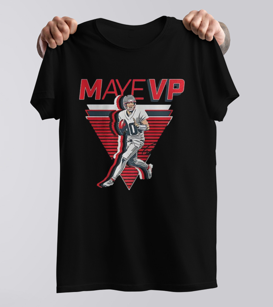 Drake MayeVP New England Patriots Football Signature T-Shirt