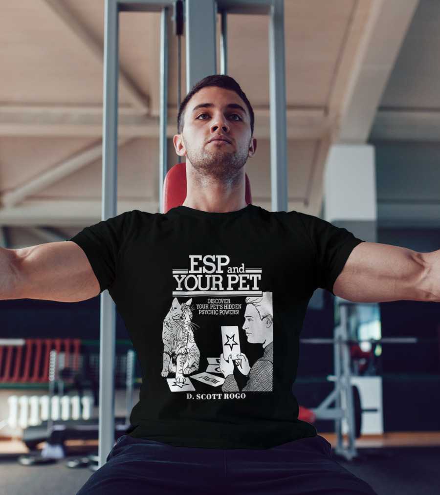 ESP And Your Pet Discover Hidden Psychic Powers By D. Scott Rogo T-Shirt