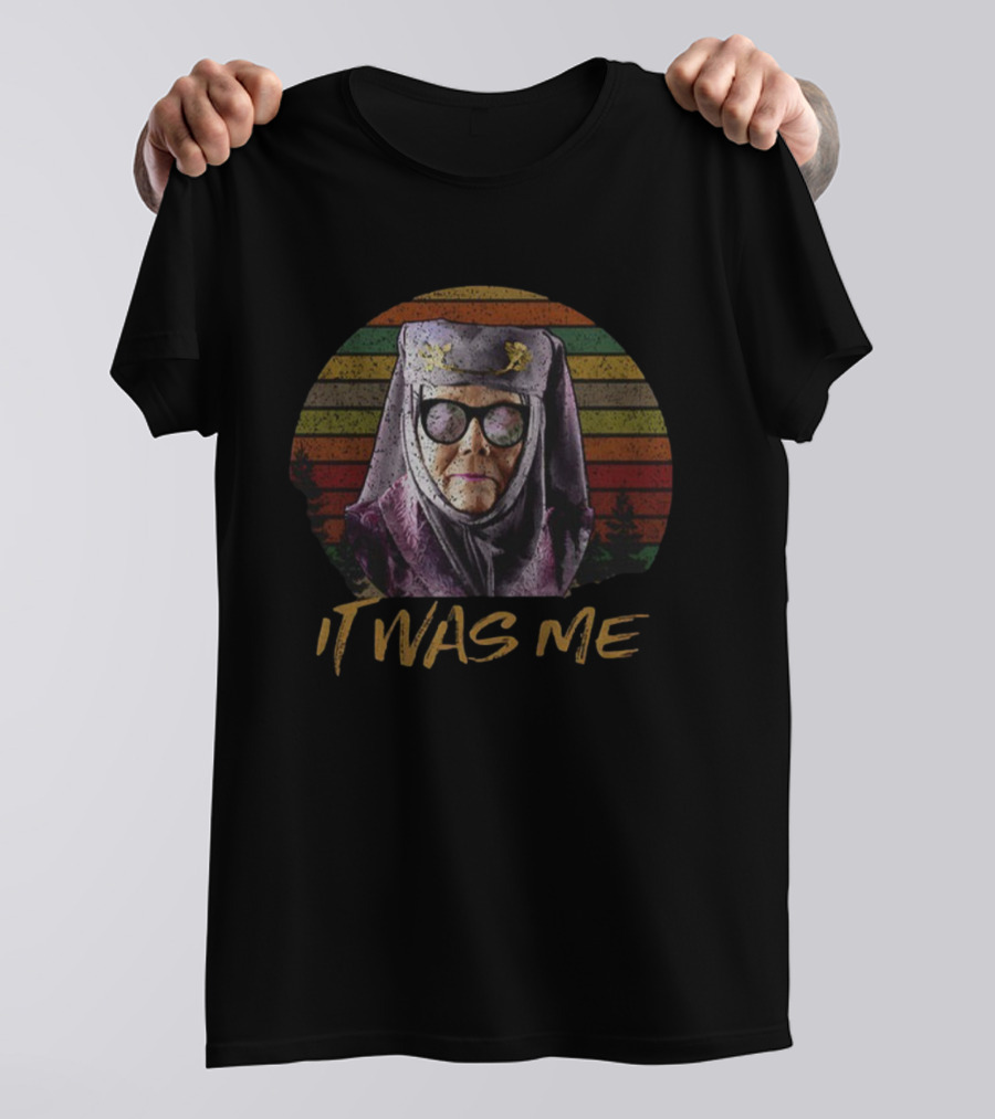 Game Of Thrones Olenna Tyrell It Was Me Vintage Retro Style T-Shirt
