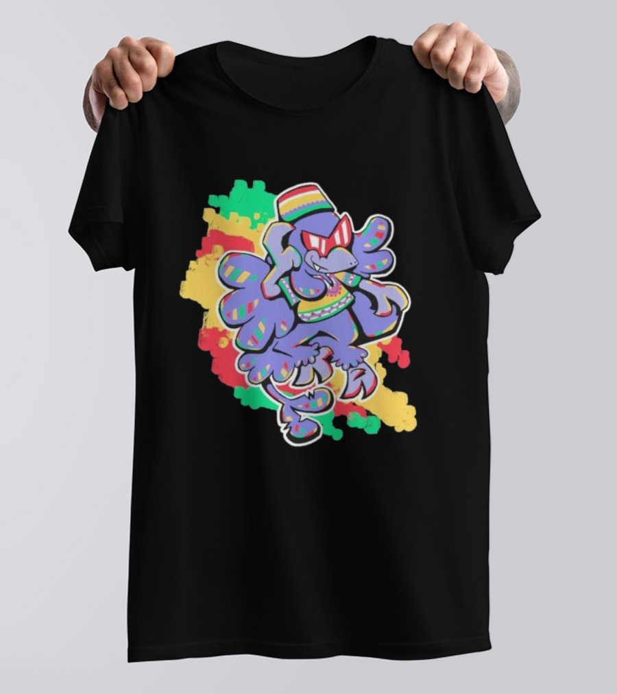 Games Done Quick Joyous Holiday Festive Bird T-Shirt