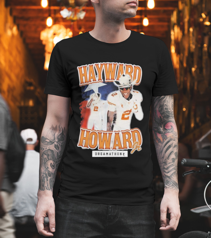 Hayward Howard Jr Dreamathon Texas Football Cowboys T-Shirt