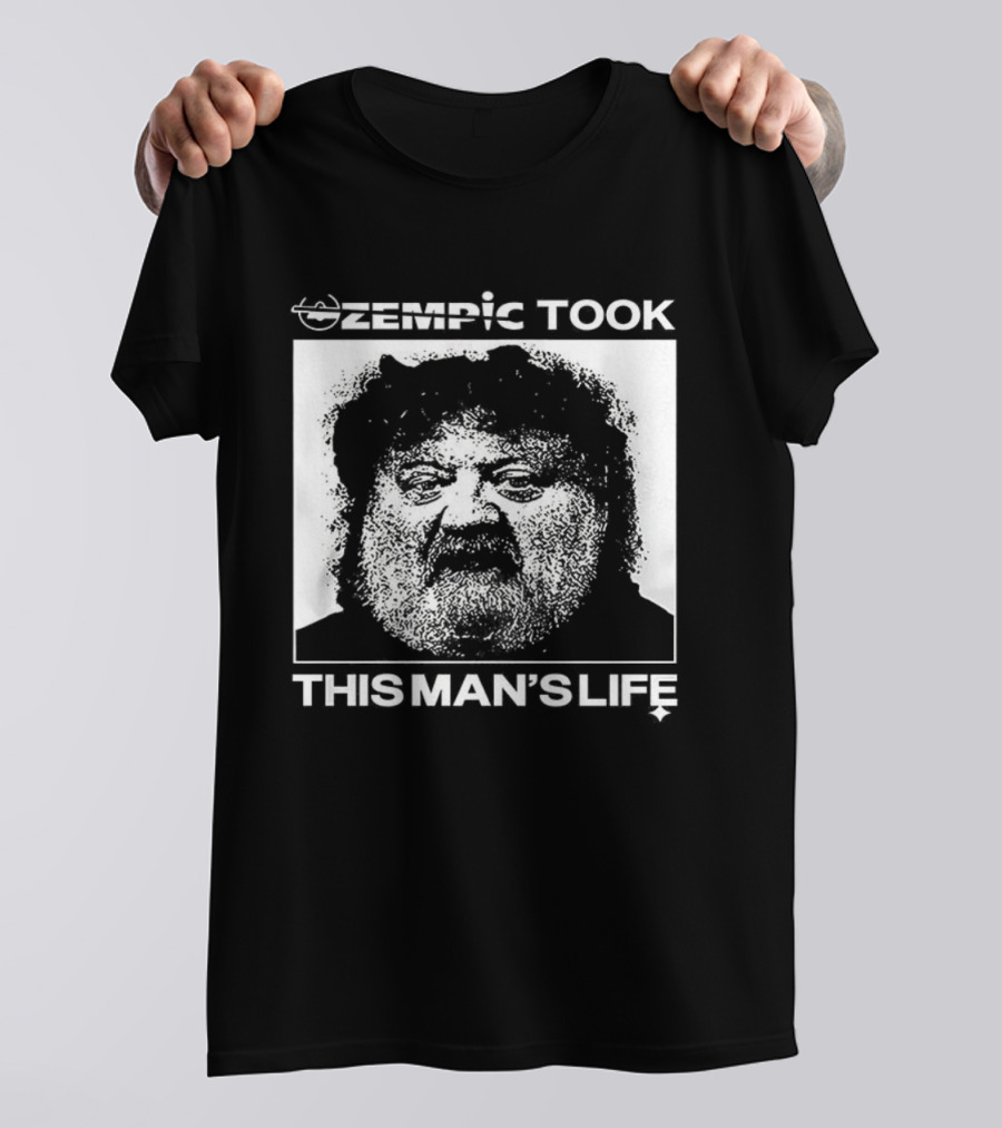 Ozempic Took This Man's Life Meatcanyon Meme T-Shirt