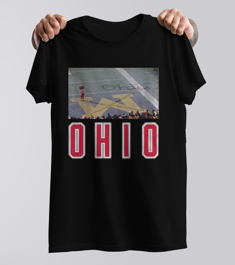 Ohio State Buckeyes Brutus Football Ohio Snow Game Day T-Shirt