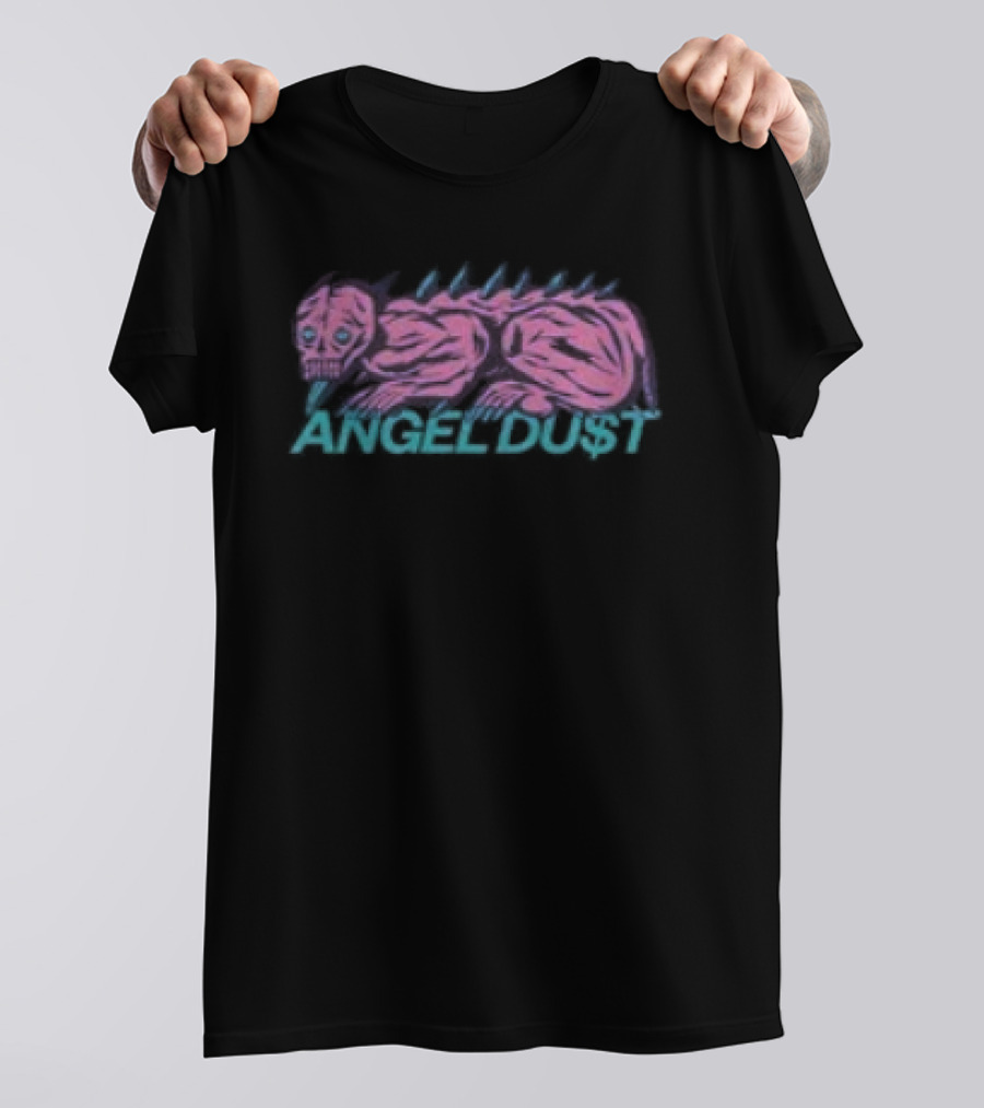 Angel Dust Cold 2 The Touch Neon Worm Creature T-Shirt