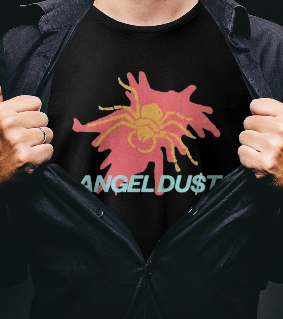 Angel Dust Tarantula Spider Graphic T-Shirt