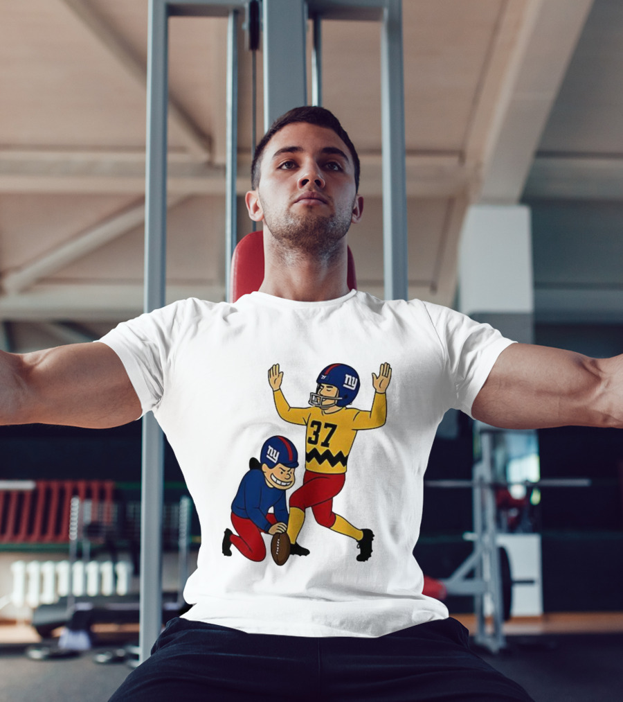 Younghoe Koo Charlie Brown Giants Football Kicker Miss Meme 37 T-Shirt