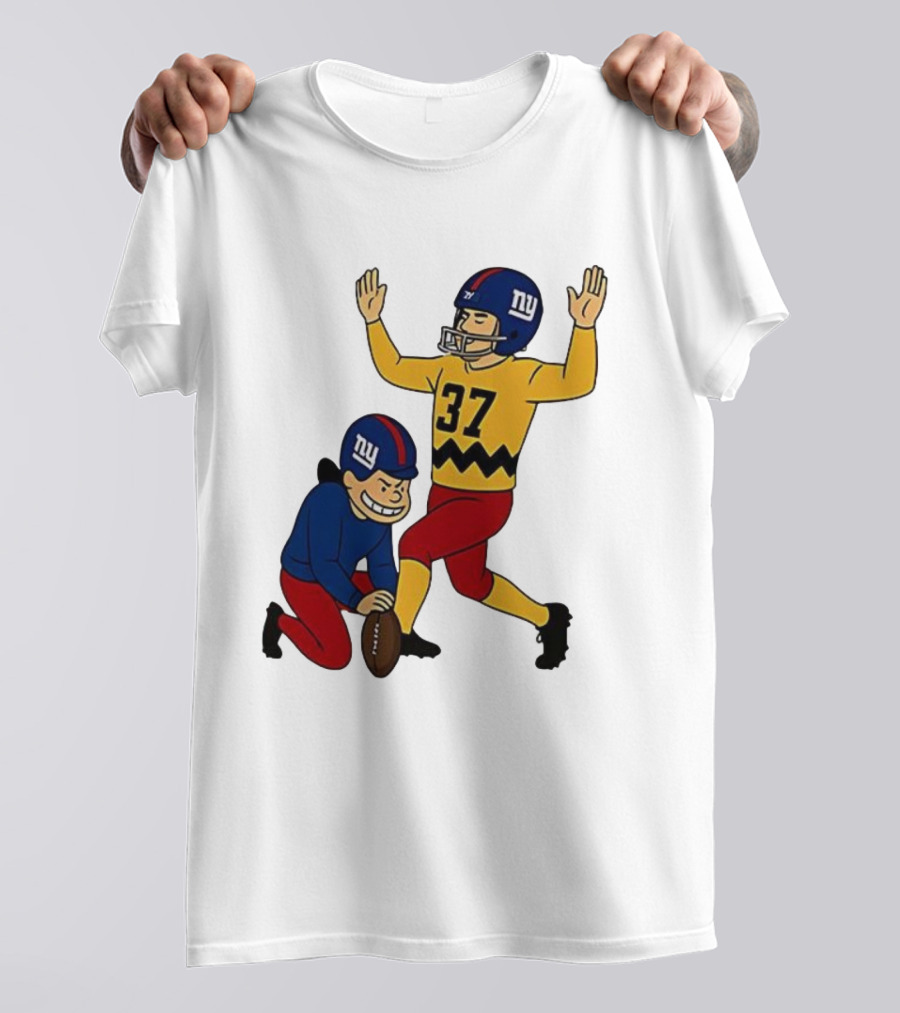 Younghoe Koo Charlie Brown Giants Football Kicker Miss Meme 37 T-Shirt