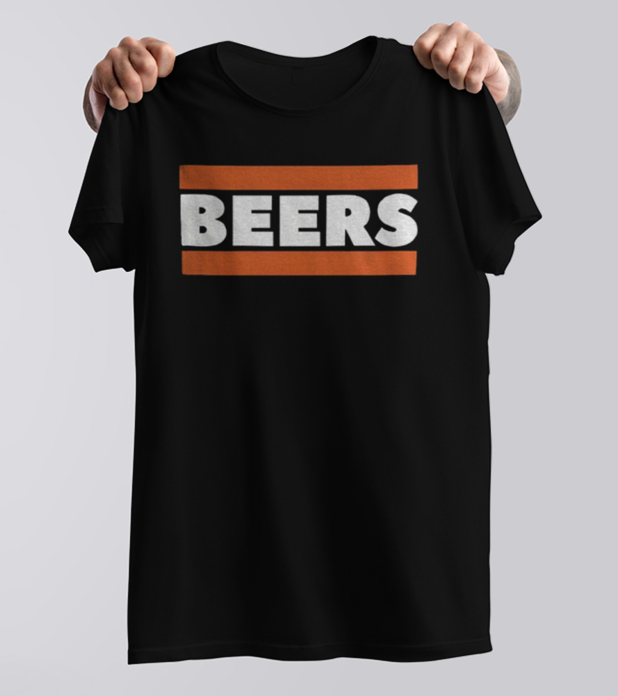 Chicago Beers Good Better Best NFL Football 2025 T-Shirt