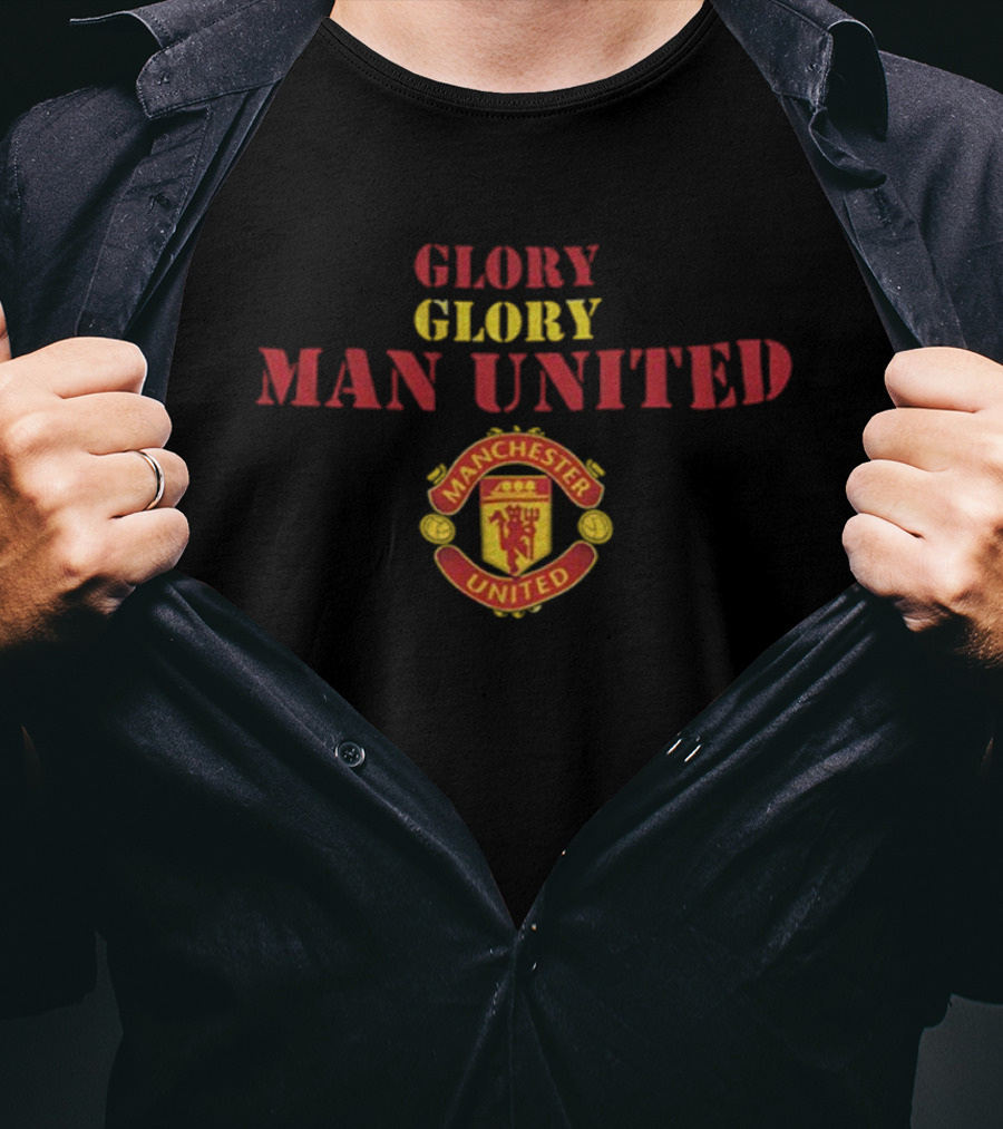 Glory Glory Man United Manchester United T-Shirt
