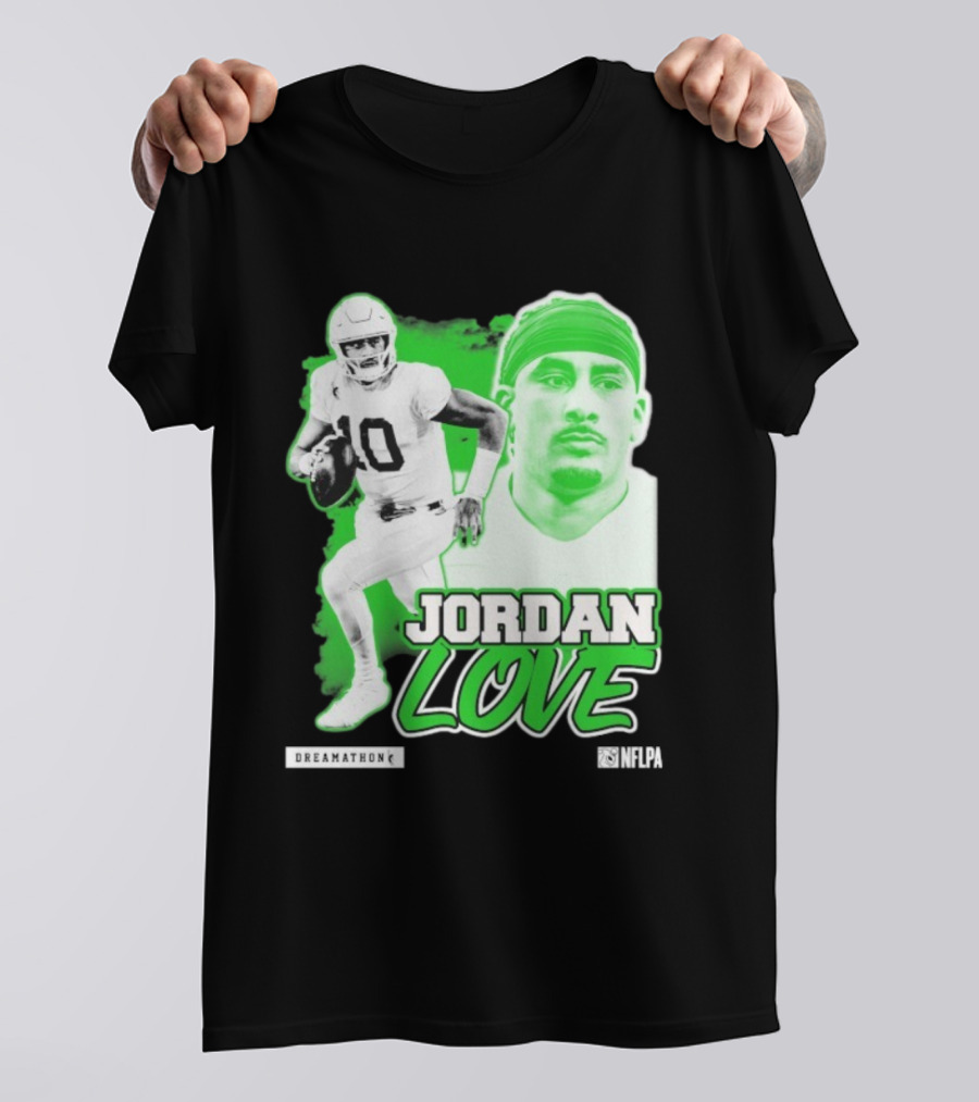 Jordan Love Green Bay Packers Dreamathon NFL Football T-Shirt