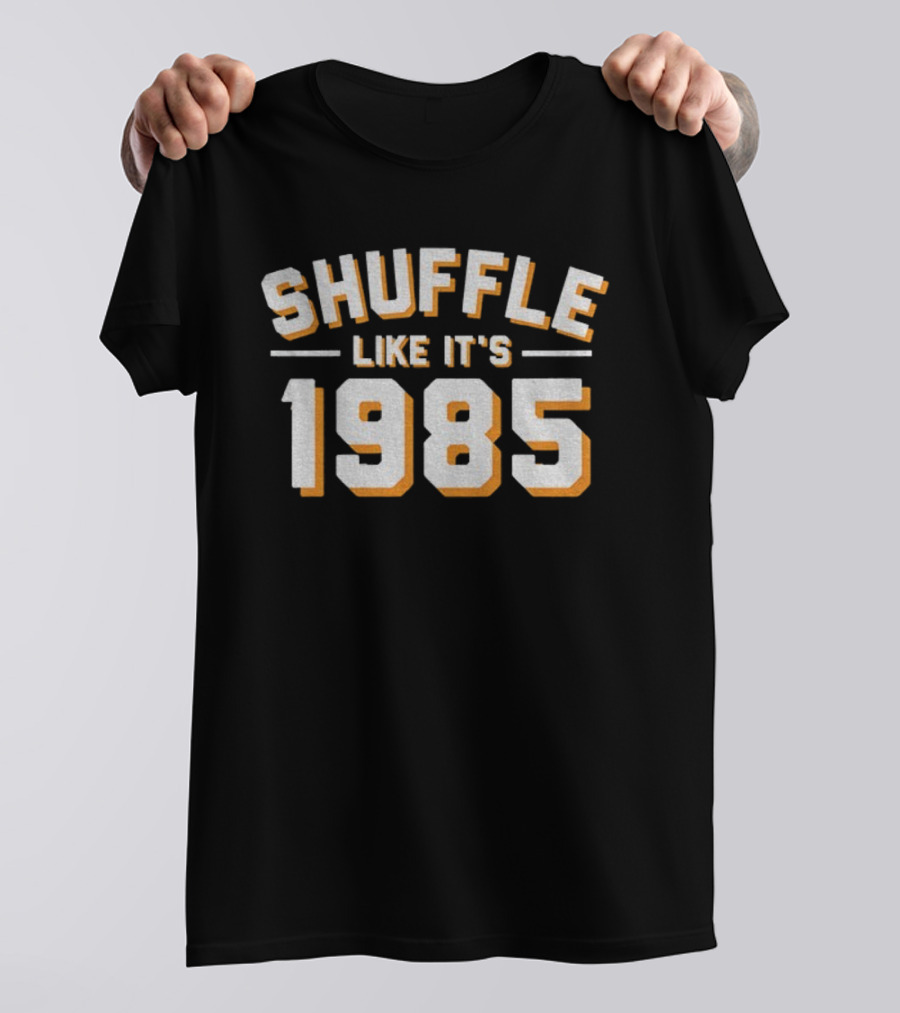 Shuffle Like It’s 1985 Chicago Bears Football NFL Champion Retro Style T-Shirt