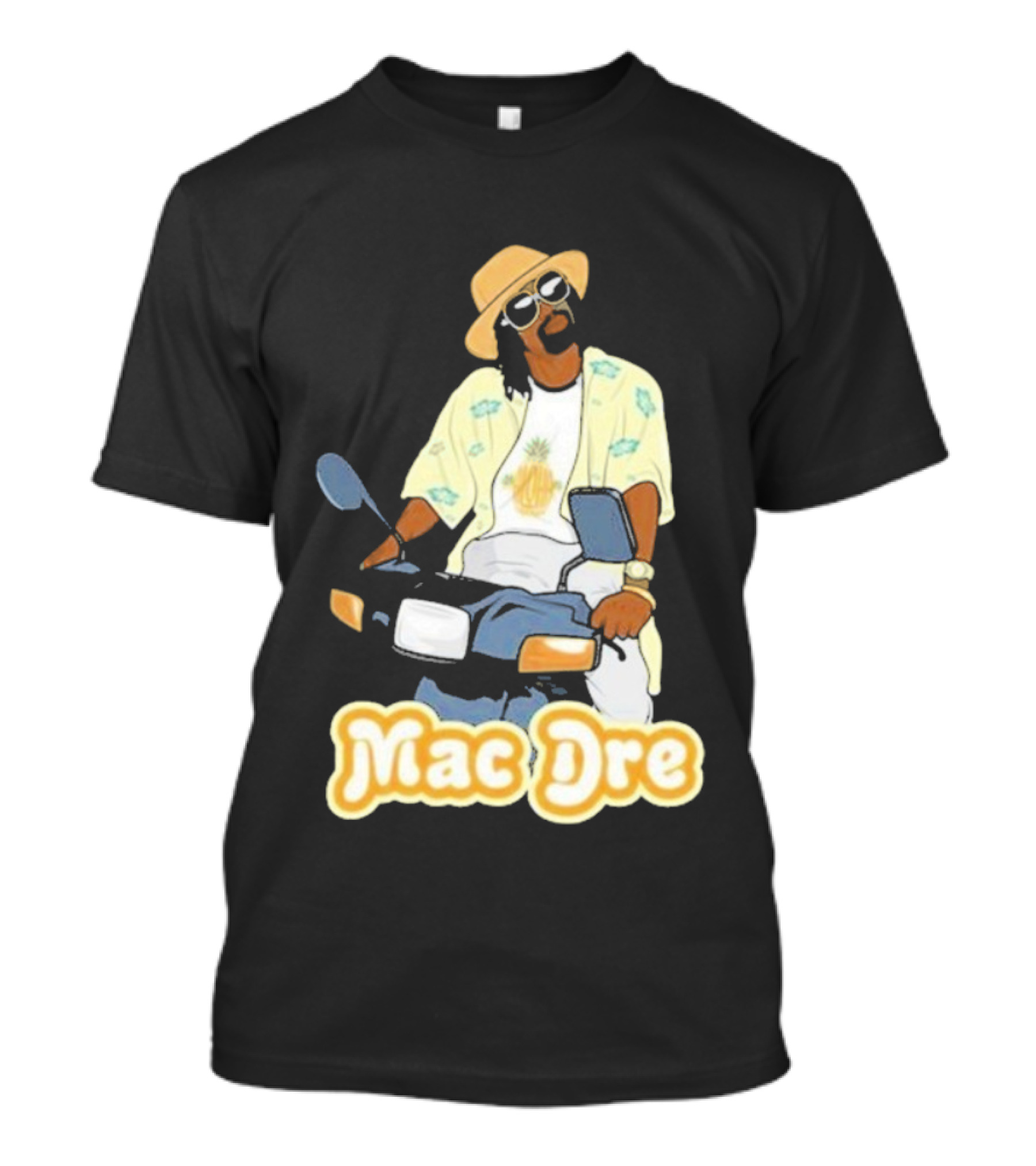 Mac Dre Pineapple Island Vibes Rapper Style T-Shirt