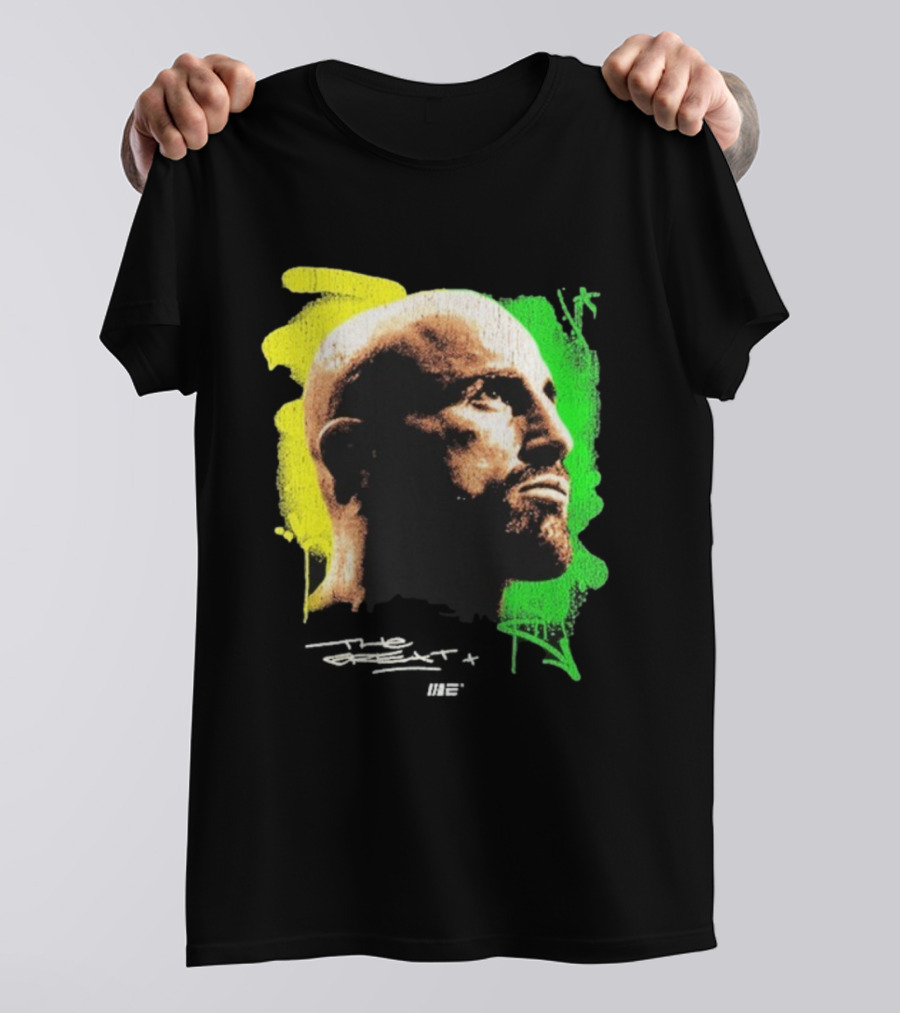 Alexander Volkanovski Big Face Head Engageind MMA Fighter Graphic T-Shirt