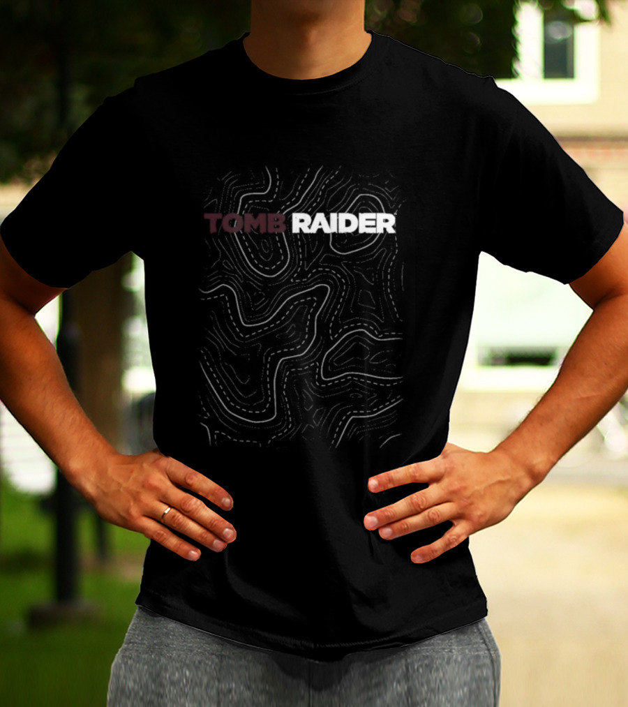 Tomb Raider Map Exploration Adventure T-Shirt