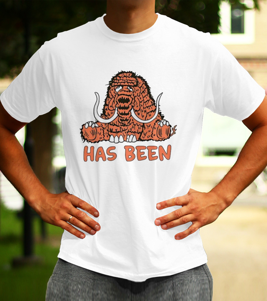Has Been Never Was Blake Anderson Woolly Mammoth T-Shirt