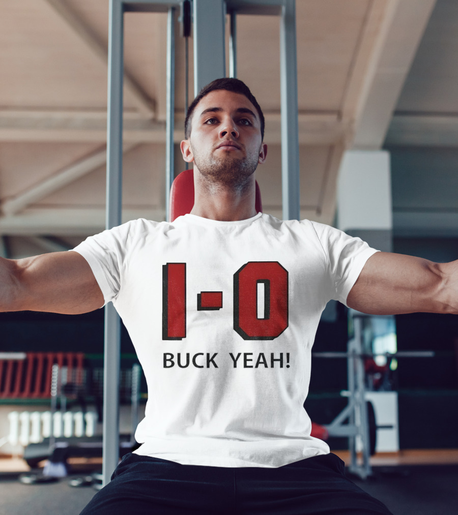 Ohio State Buckeyes I O Buck Yeah Football NFL 2025 T-Shirt