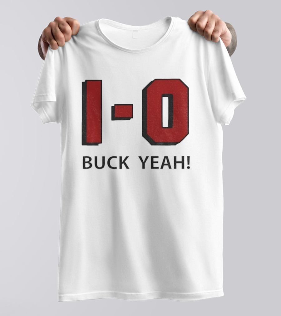 Ohio State Buckeyes I O Buck Yeah Football NFL 2025 T-Shirt