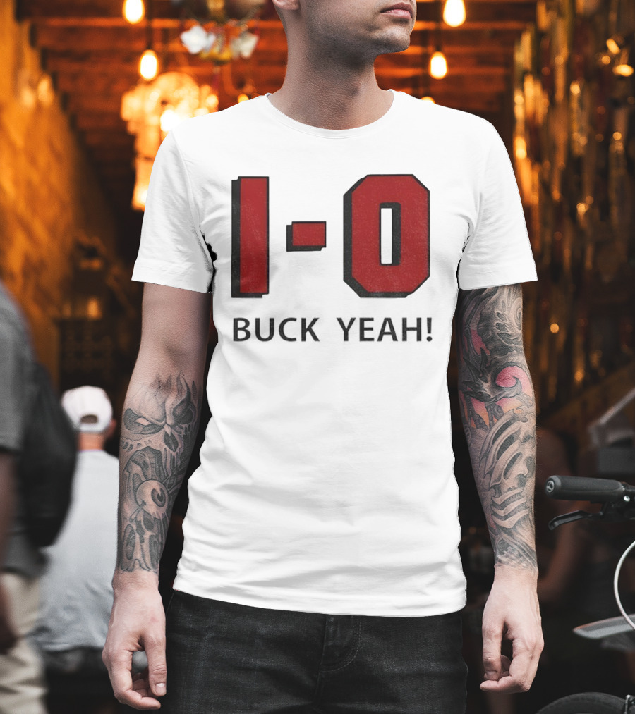 Ohio State Buckeyes I O Buck Yeah Football NFL 2025 T-Shirt