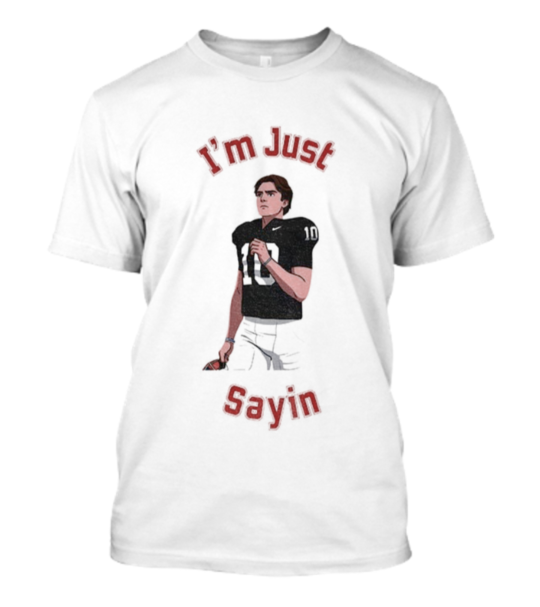 Denzel Burke Ohio State Buckeyes Football I'm Just Sayin T-Shirt