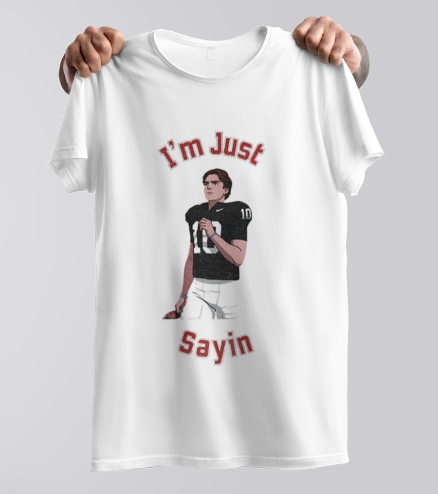 Denzel Burke Ohio State Buckeyes Football I'm Just Sayin T-Shirt