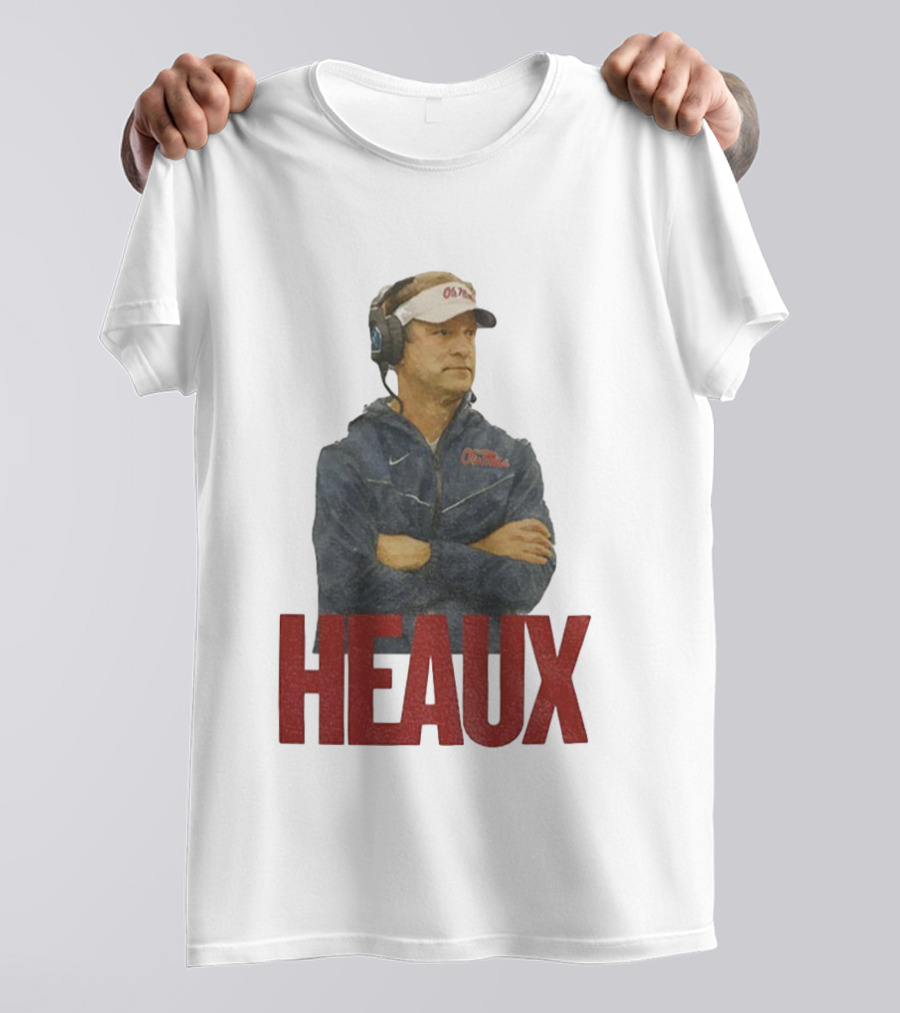 Ole Miss Rebels Lane Kiffin Heaux 2025 Football T-Shirt
